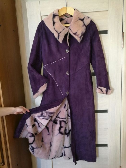 Натуральная облегченная дубленка