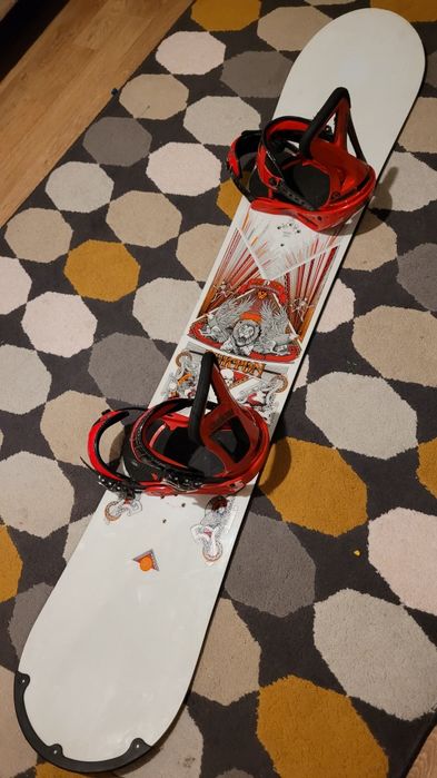 Placa snowboard Burton 157 cu legături Burton Custom
