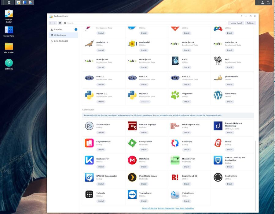 Sistem stocare in retea/NAS Synology DSM 7.1