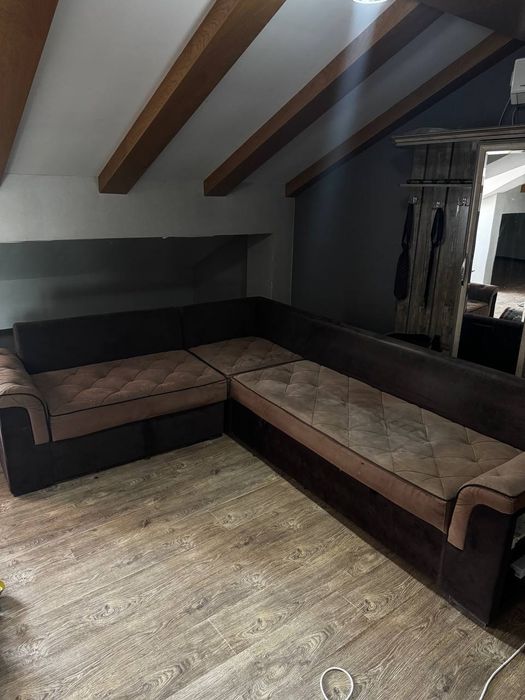 Угловой складывающий диван