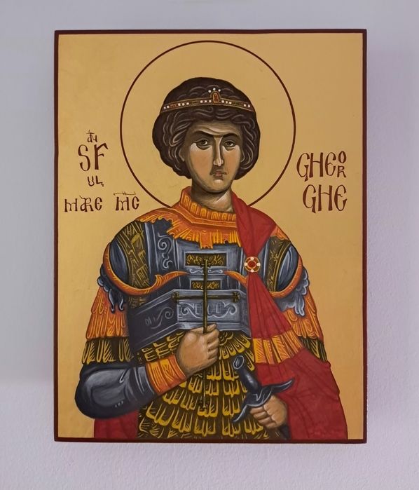 Icoana cu Sfântul Mare Mucenic Gheorghe