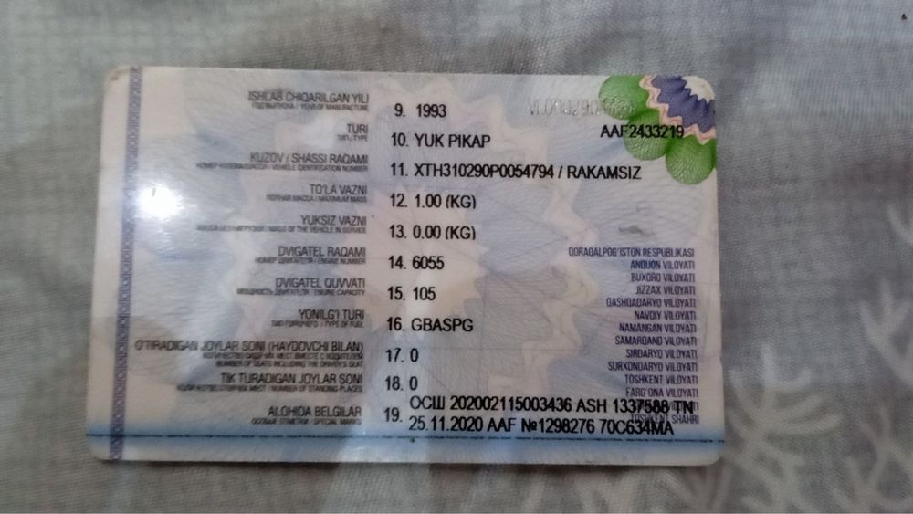 Sotiladi volga pikap