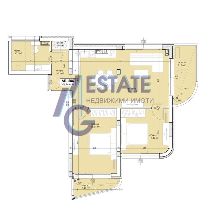 Продава се Двустаен апартамент в Созопол - 53 кв.м за 990 €/кв.м - Снимка #8