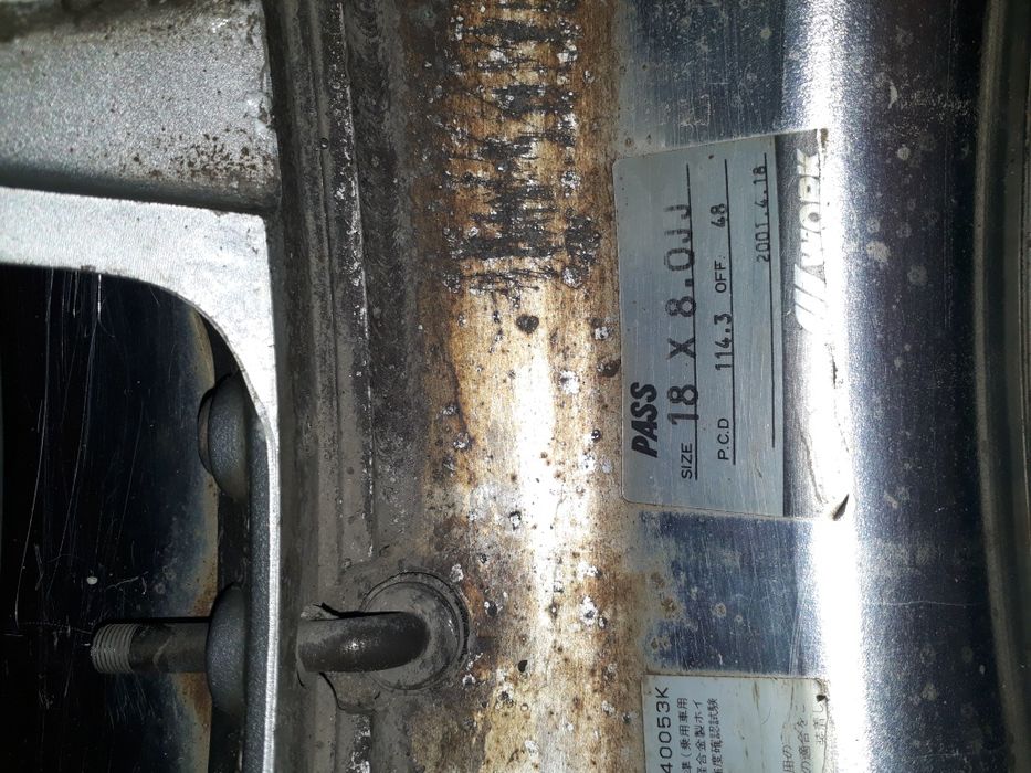 Диски 18 ет 48 J 8 крепёж 5/114,3 WORK