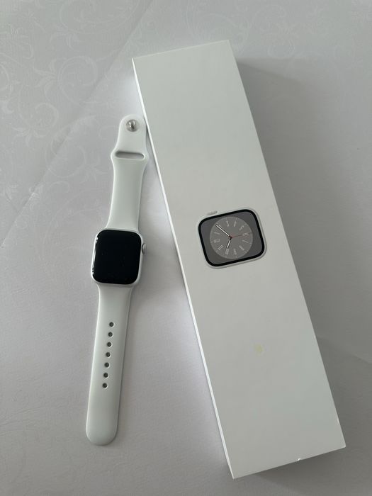 Apple watch Series 8 41 mm Sil Alu White