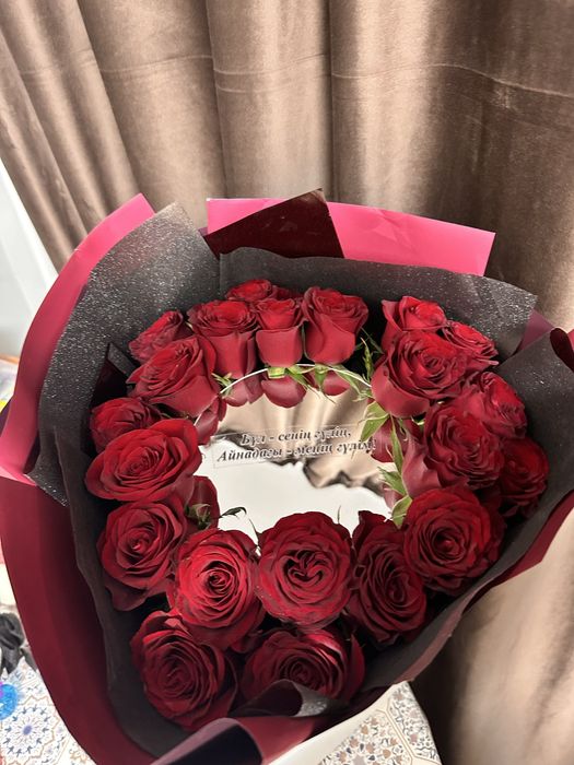 Цветы Гүл роза свежие