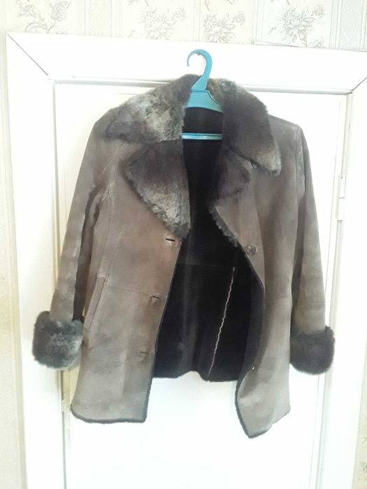 Дублёнка кожанная