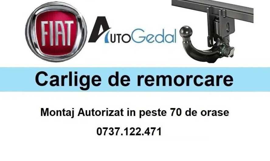 Carlig Remorcare FIAT 500X - Omologat RAR si EU - 5 ani Garantie