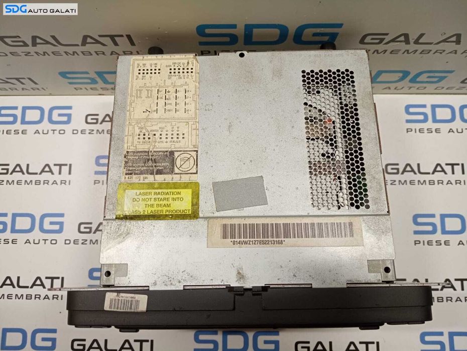 Radio CD DVD Player Navigație GPS Volkswagen Passat B6 2005 - 2010 Cod 1K0035198A 7612002015 [M3793]