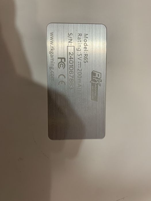 Клавиатура Royal Kludge R65, USB Type-С,