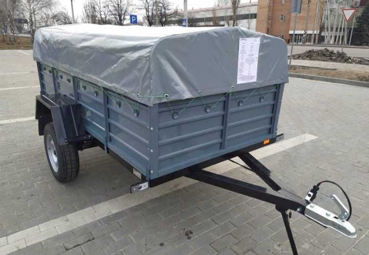 Легковой усиленный прицеп