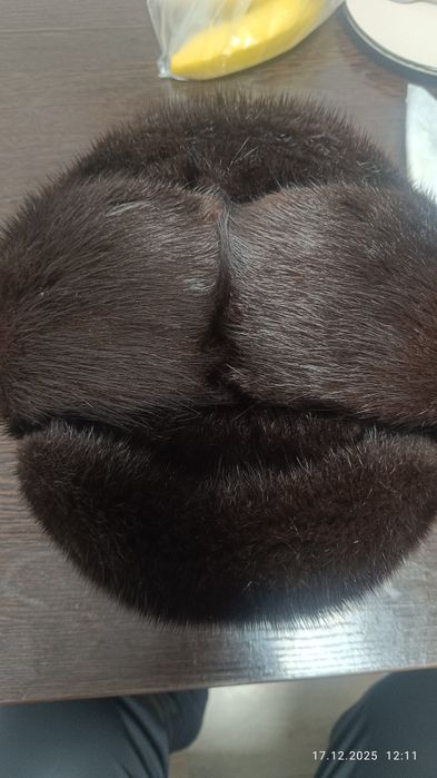 Шапка норка натуральная