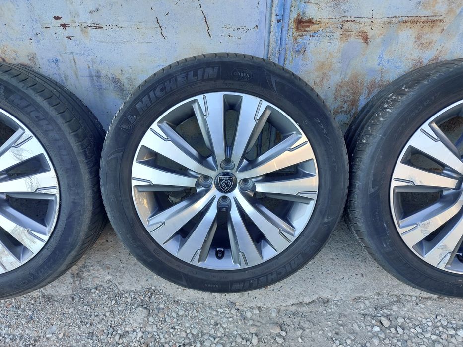 5 бр. Оригинални алуминиеви джанти 17 Пежо Peugeot 3008 4*108