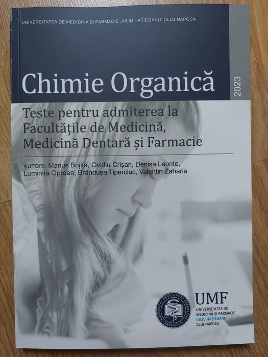 Chimie organica. Teste pentru admitere
