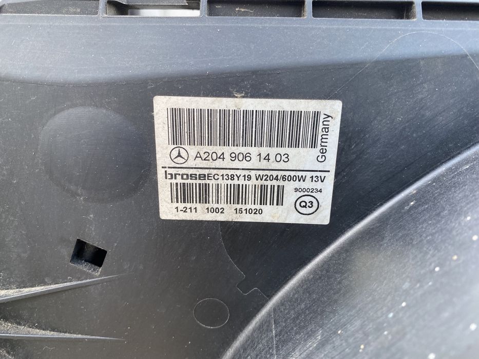 Trager / Radiatoare / Electroventilator Mercedes C E GLK CLS w212 w218