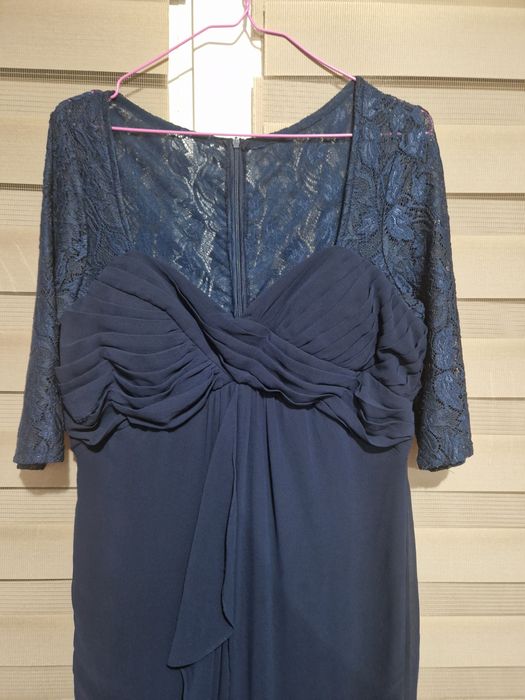 Rochie lunga bleumarin 44/46