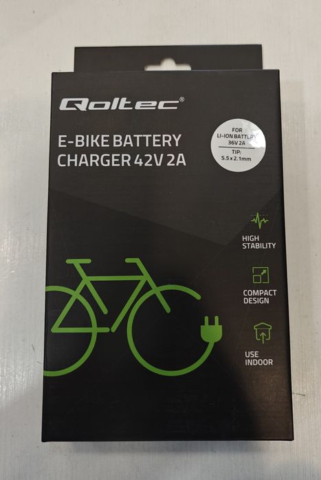 Incarcator pentru biciclete electrice 36V-42V 2A 5.5x2.1 mm, trotinete electrice