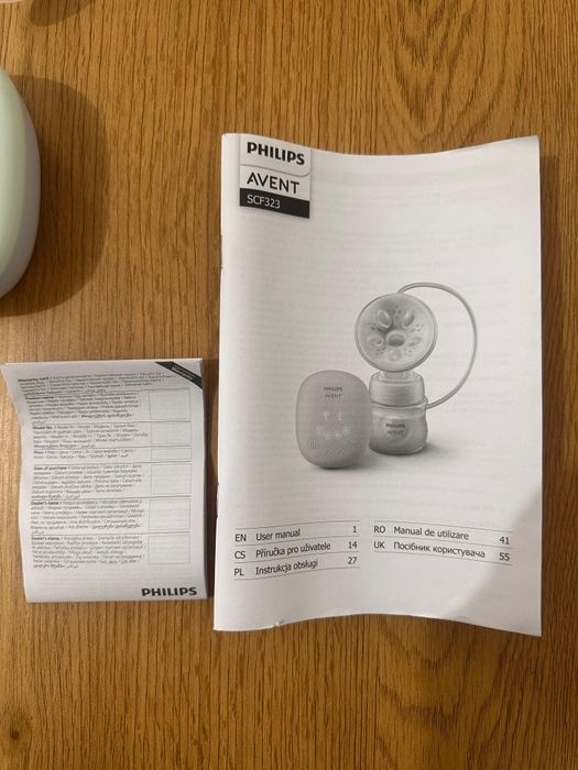 Pompa de sân electrică Philips Avent Essential SCF 323/11
