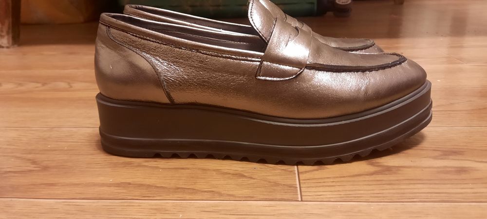 Лоферы натуральная кожа 40 размер