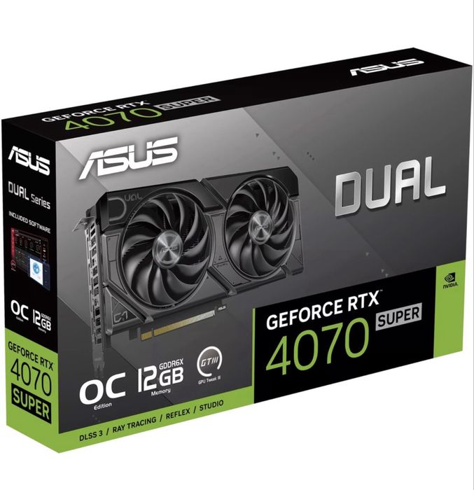 Placa video RTX 4070 Super OC 12gb Asus dual
