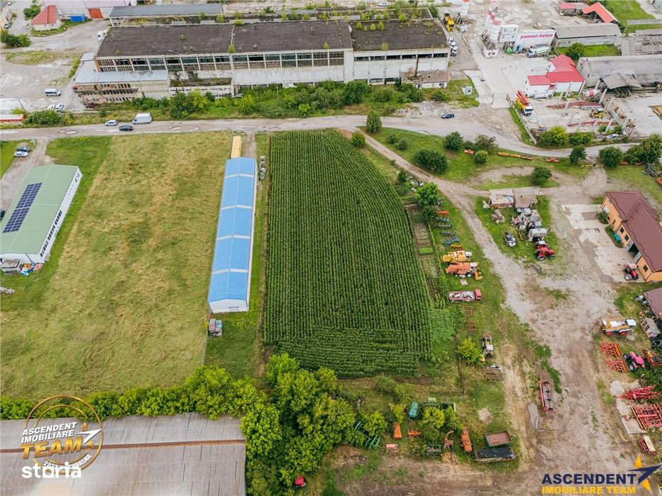 FILM! 4.600mp,aria industriala,utilitati aproape:hala,depozit,service