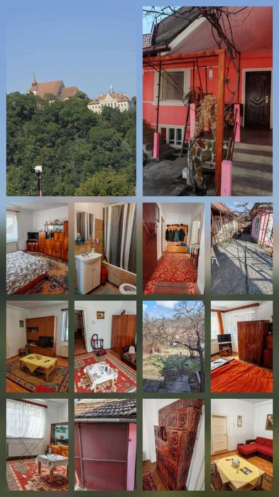 Casă de vânzare în Sighișoara, vedere directă spre Biserica din Deal