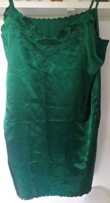 Set nou SATIN - Camasa de noapte cu capot