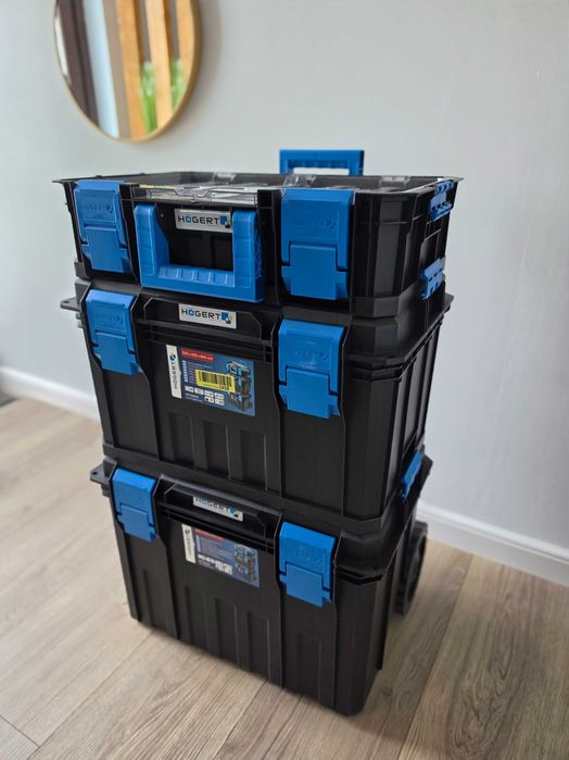 Trusa pentru scule cu roti Hogert HT7G500 825x530x355 mm