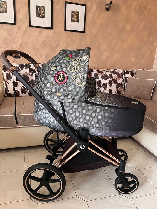Cybex Priam Rebellious Rose Gold – пълен комплект