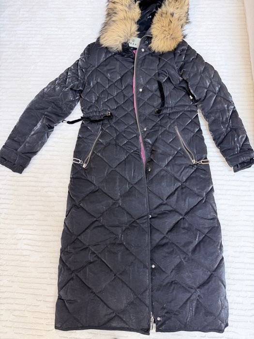 Продам Шубу оригинал, подарок курта черная