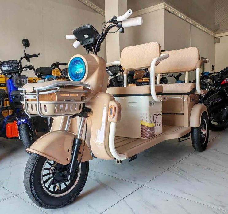 elektro uchbalonlik skuter motosikll TUOJIA TJ800DZK