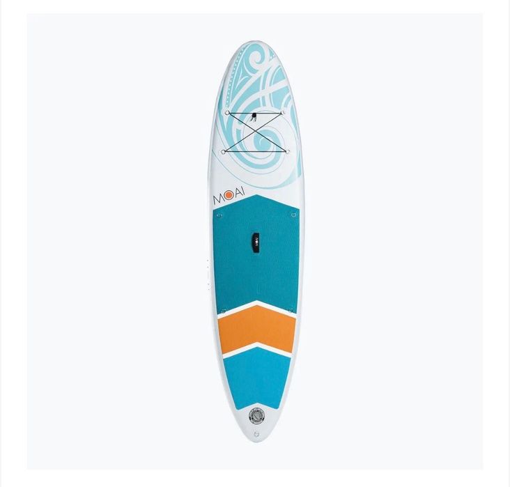 SUP дъска MOAI 10'6", синя, 320x81x15см