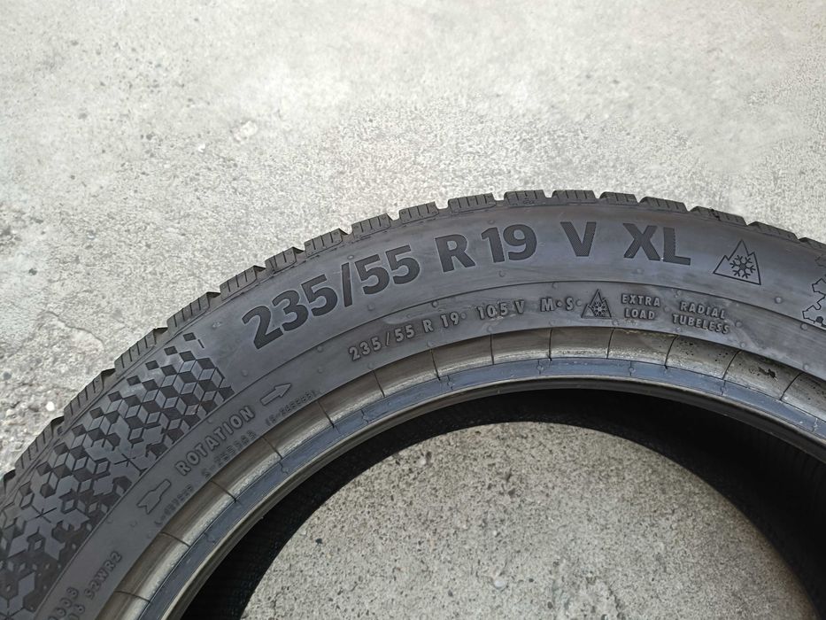 Set 4 anvelope iarna 235 55 19 continental wintercontact TS 870P profil de 7,8 mm