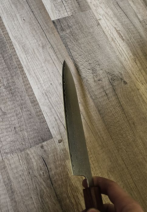 Cutit japonez santoku otel damasc