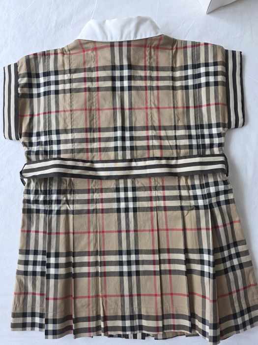 Burberry платье-рубашка