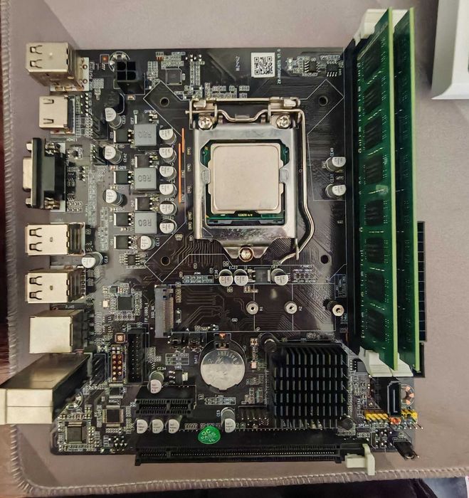 Комбо Мат.Плата H61 OEM M.2 DDR3 + Core i5-2400 + 16GB DDR3 1600Mhz