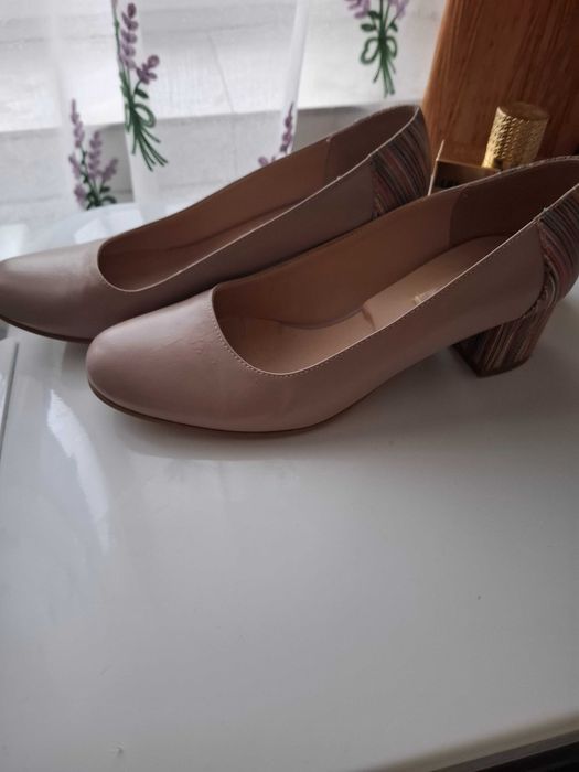 Pantofi damă, piele naturală, nr.38