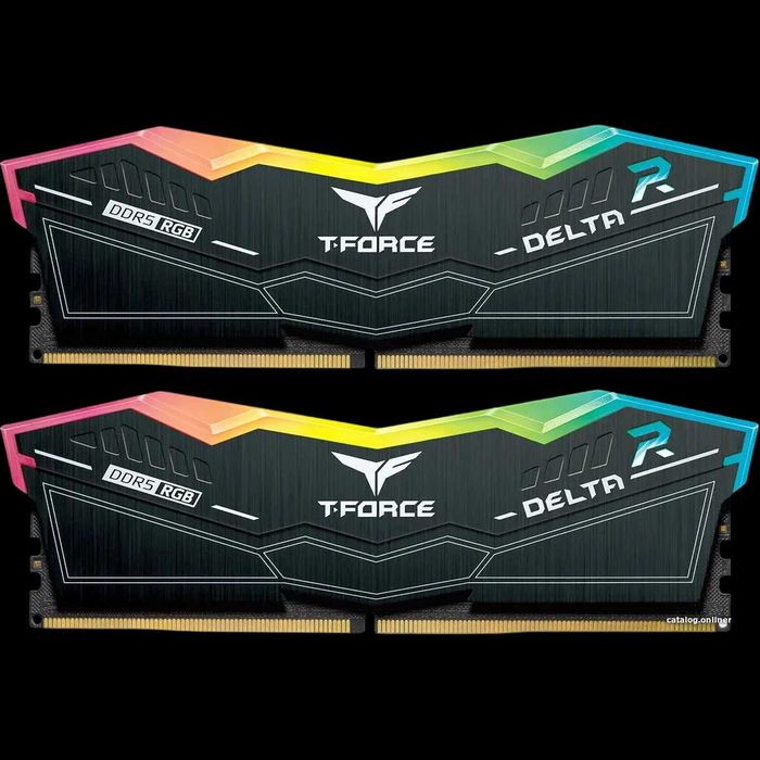 T-Force Delta RGB DDR5 64GB (2x32) 6000MHz XMP+EXPO Black: 900 у.е