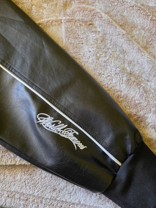 Nike x Supreme Geaca Piele Varsity
