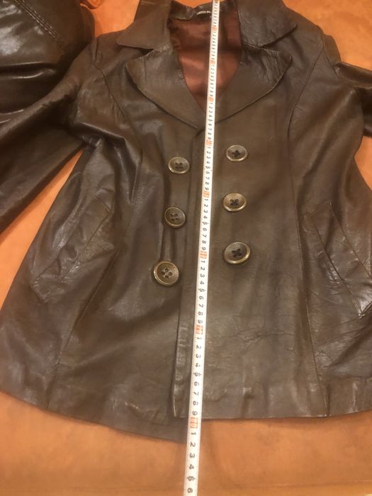 Дамско кожено яке телешки бокс /сако/  промо цена