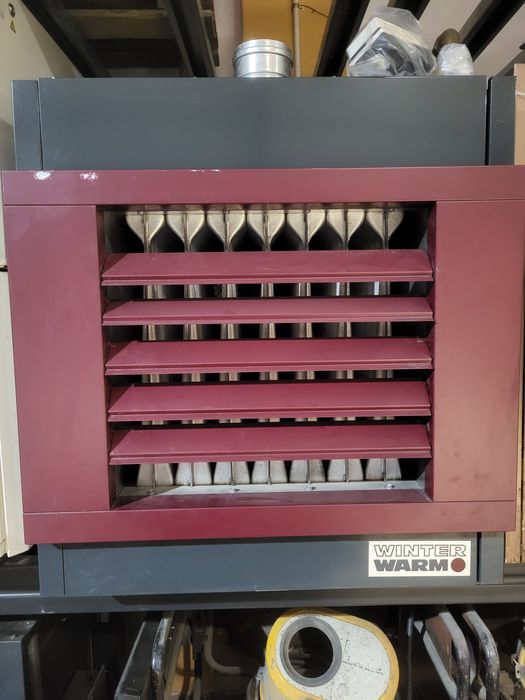 Aeroterma industrială pe gaz