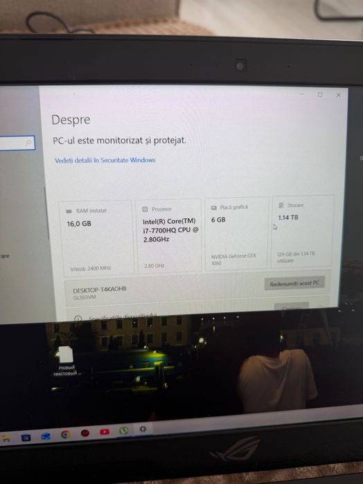 Laptop de gaming