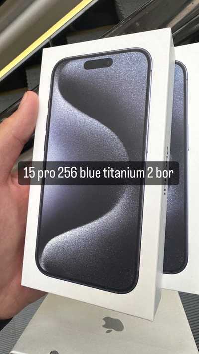 15 pro 256gb blue titanium