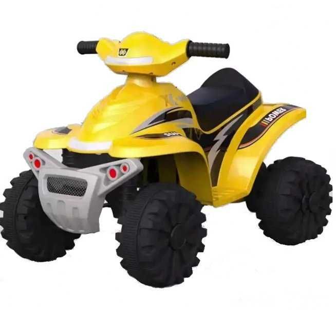 Atv electric pentru copii Nichiduta X Power Yellow 35W cu muzica, lumini, sunete si pornire la buton