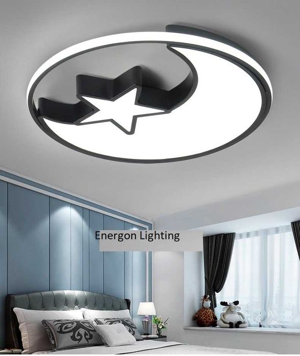 Луксозна LED лампа за ДЕТСКА СТАЯ висок клас плафон Луна