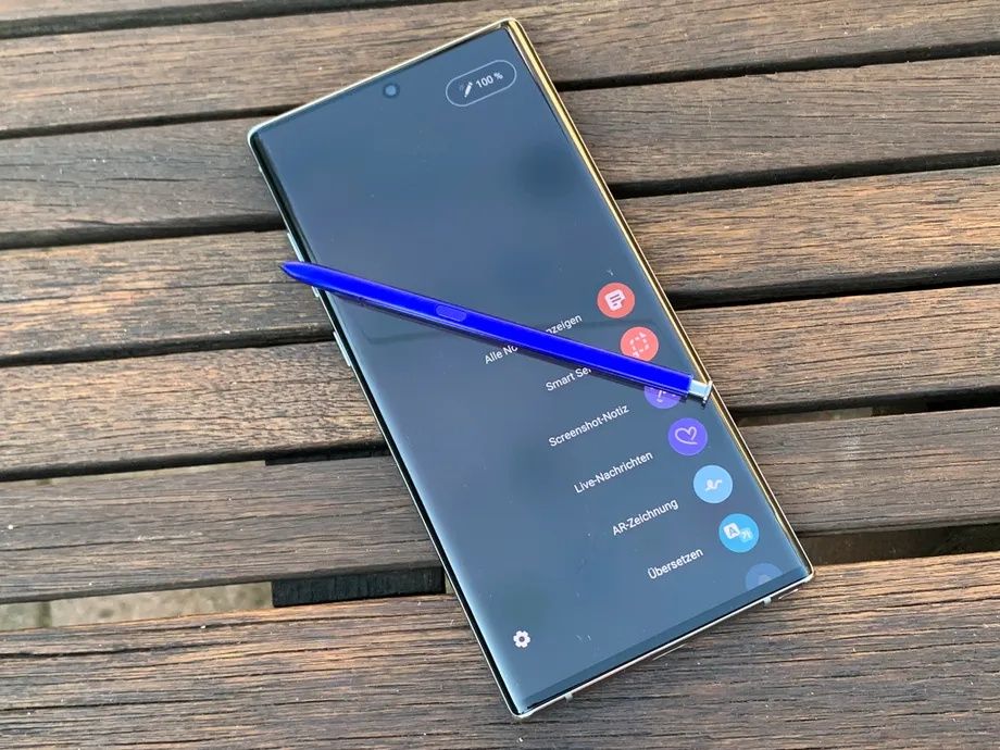 Samsung  Note 10+  5G Ekrani kuygan