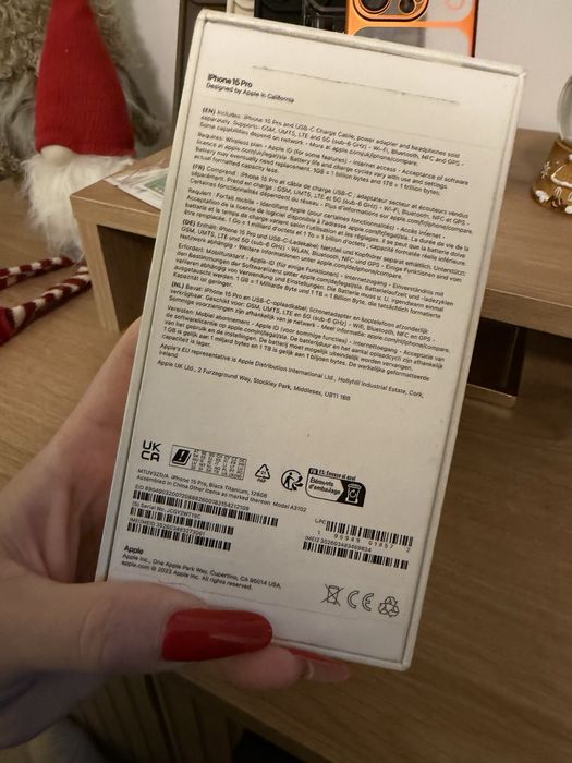 iPhone 15 Pro Black Titanium – 128 GB