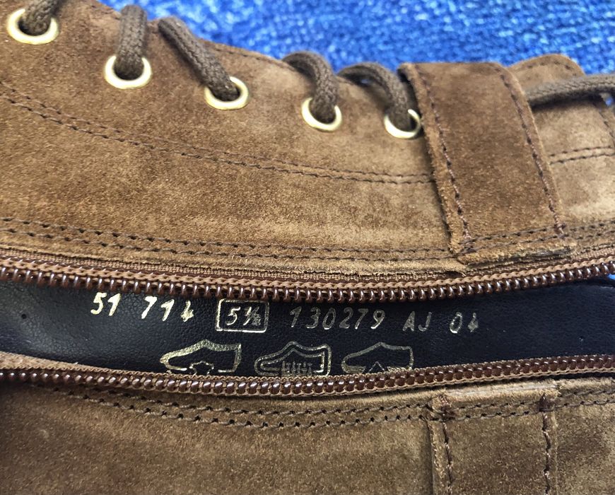 Gabor ОРИГИНАЛНИ дамски боти/естествен велур - 38,5/25см