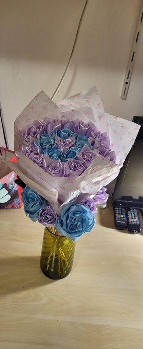 Buchet trandafiri panza