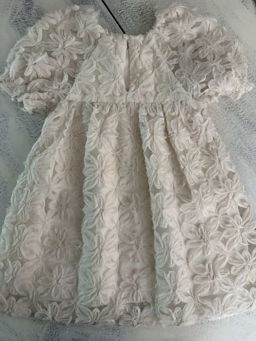 Рокля с 3D цветя Zara , 3-4 годинки